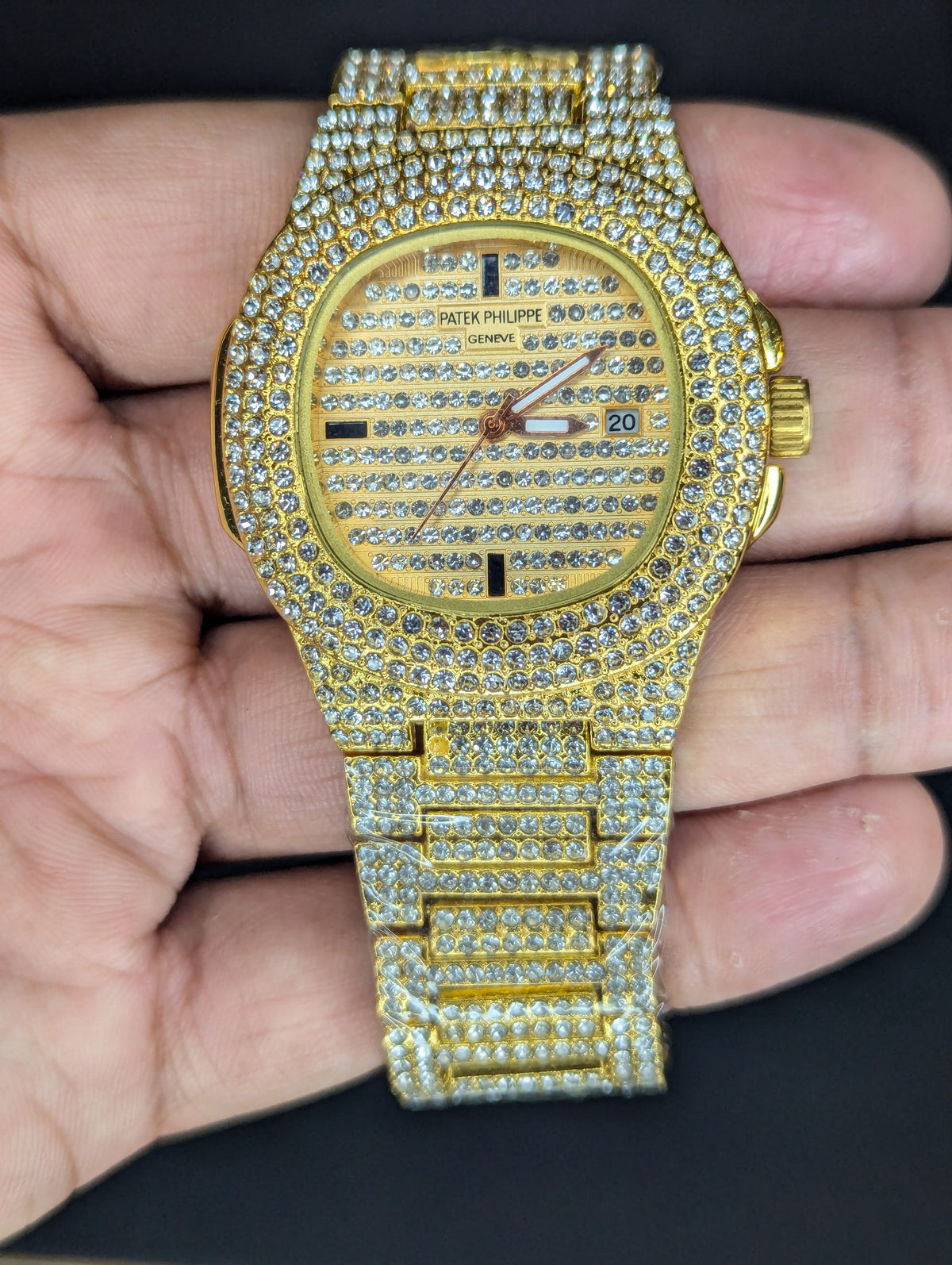 PREMIUM ICED OUT DIAMOND WATCH